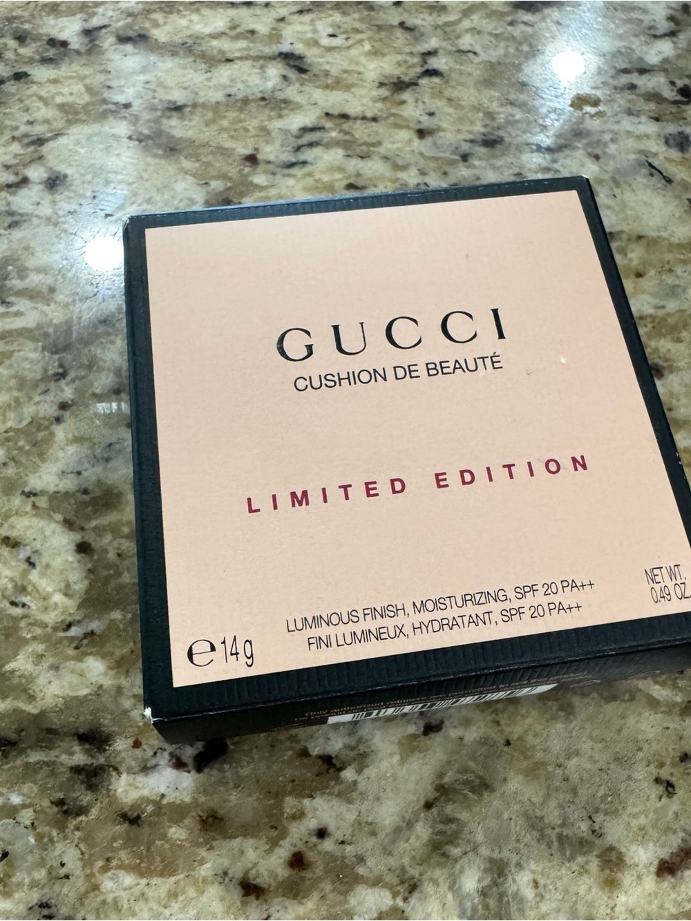 NEW Gucci Cushion De Beaute Foundation - Shade 03 SPF 20- Full Size Boxed